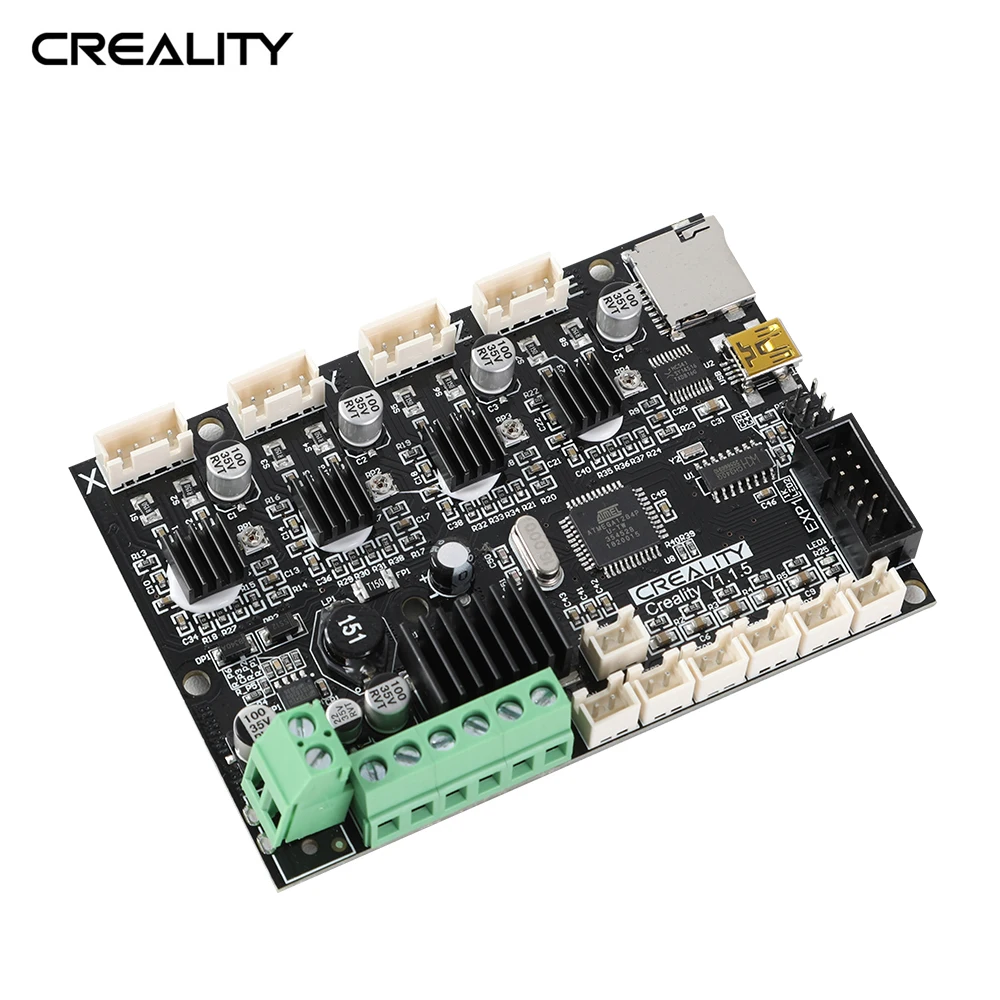 Creality 3D Base Control Board Mother Board V1.1.5 Silent Mainboard for Ender-3 / Ender-3 Pro / Ender-5 DIY 3D Printer Kit
Creality 3D Base Control Board Mother Board V1.1.5 Silent Mainboard for Ender-3 / Ender-3 Pro / Ender-5 DIY 3D Printer Kit