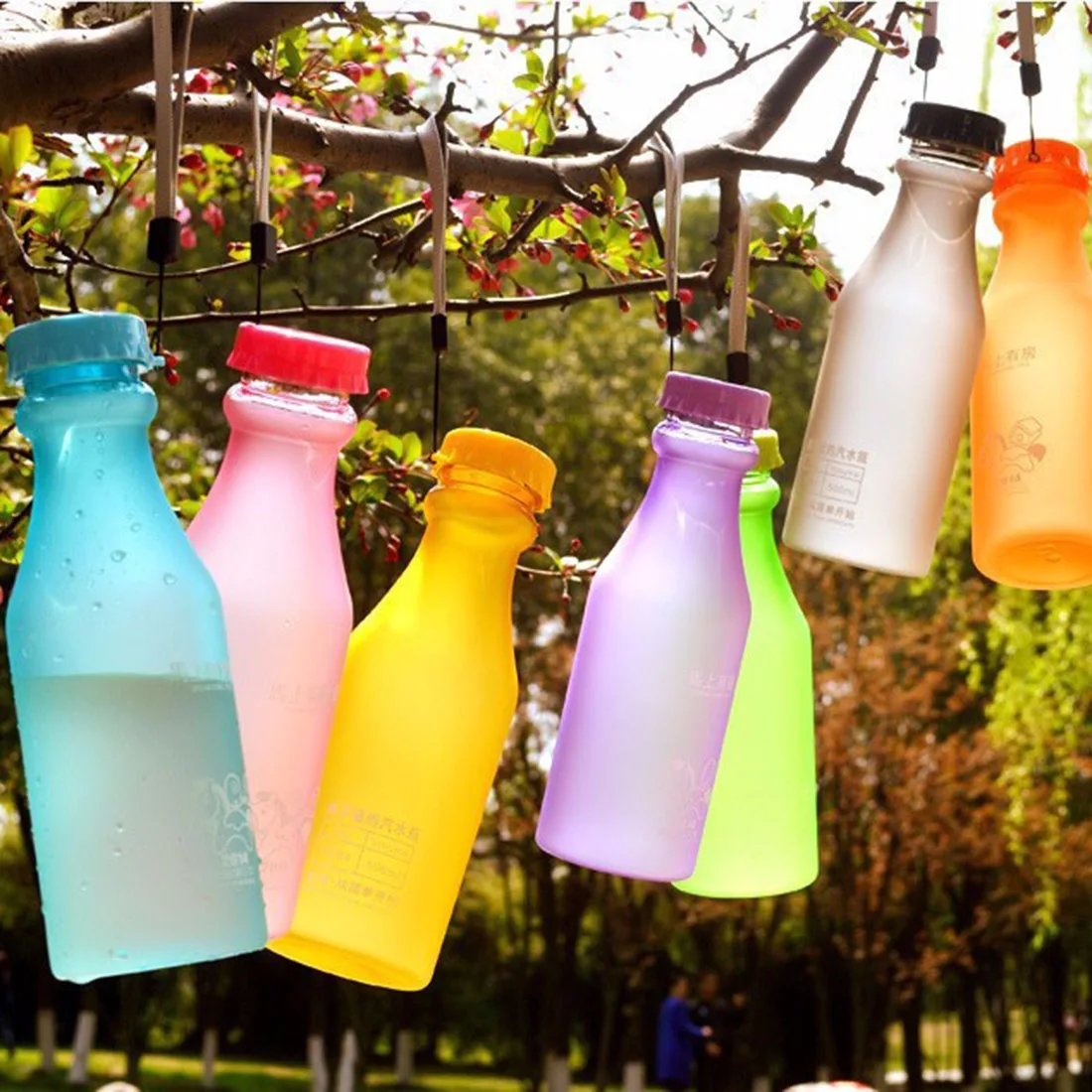 Candy Colors Unbreakable Frosted Leak-proof Plastic kettle 550mL BPA Free Portable Water Bottle for Travel Yoga Running Camping
Candy Colors Unbreakable Frosted Leak-proof Plastic kettle 550mL BPA Free Portable Water Bottle for Travel Yoga Running Camping
