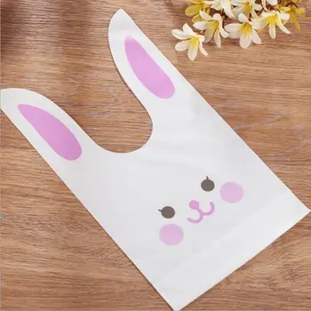 50pcs 10cmx17cm Smile Rabbit Ears Plastic Bag Wedding/Birthday/Gifts Packaging Bag Candy Cookies Chocolate Gift Bag Jewelry Bags
50pcs 10cmx17cm Smile Rabbit Ears Plastic Bag Wedding/Birthday/Gifts Packaging Bag Candy Cookies Chocolate Gift Bag Jewelry Bags