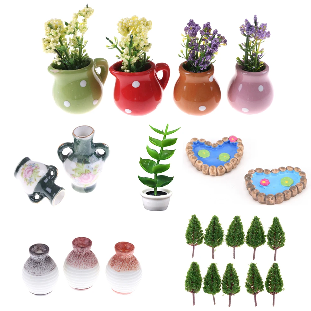 For DIY Dollhouse Micro Landscape Garden Potted Plant Flower Tree Boxes Plants Decoration Accessory Model
For DIY Dollhouse Micro Landscape Garden Potted Plant Flower Tree Boxes Plants Decoration Accessory Model