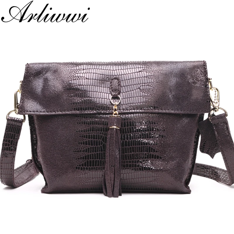 Arliwwi 100% Luxury Real Leather Elegant Small Delicate Crocodile Pattern Crossbody Messenger Bags For Women*Free Shipping S0840
Arliwwi 100% Luxury Real Leather Elegant Small Delicate Crocodile Pattern Crossbody Messenger Bags For Women*Free Shipping S0840