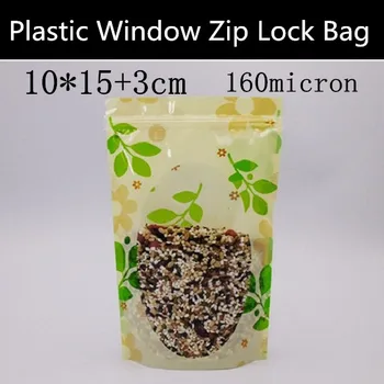Wholesale 100pcs 10*15+3cm 160mic Color Printed Window Plastic Bag Zip Lock Snack Display Packaging Bag
Wholesale 100pcs 10*15+3cm 160mic Color Printed Window Plastic Bag Zip Lock Snack Display Packaging Bag