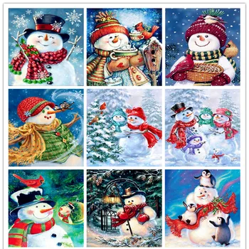 Fezrgea Christmas 5D DIY Diamond Painting full square Drill Cross Stitch diamant painting volledige Snowman Mosaic Xmas Decor
Fezrgea Christmas 5D DIY Diamond Painting full square Drill Cross Stitch diamant painting volledige Snowman Mosaic Xmas Decor