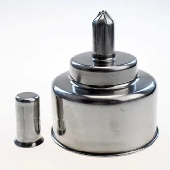 Alcohol Lamp Stainless steel 200ml Dia.80xHight 98mm Autoclavable Better To Use 95% Alcohol
Alcohol Lamp Stainless steel 200ml Dia.80xHight 98mm Autoclavable Better To Use 95% Alcohol