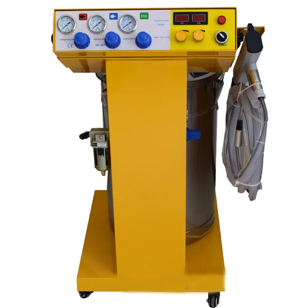 Intelligent Electrostatic Spraying Machine Spraying equipment Electrostatic spraying gun Electrostatic powder spraying machine.
Intelligent Electrostatic Spraying Machine Spraying equipment Electrostatic spraying gun Electrostatic powder spraying machine.