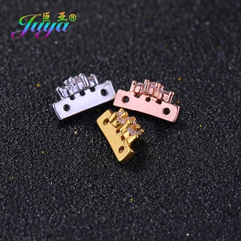 Juya DIY Beading Jewelry Copper Spacers Handmade Decoration Hole Spacer Bars For Pearls Jewelry Making Components Supplies
Juya DIY Beading Jewelry Copper Spacers Handmade Decoration Hole Spacer Bars For Pearls Jewelry Making Components Supplies