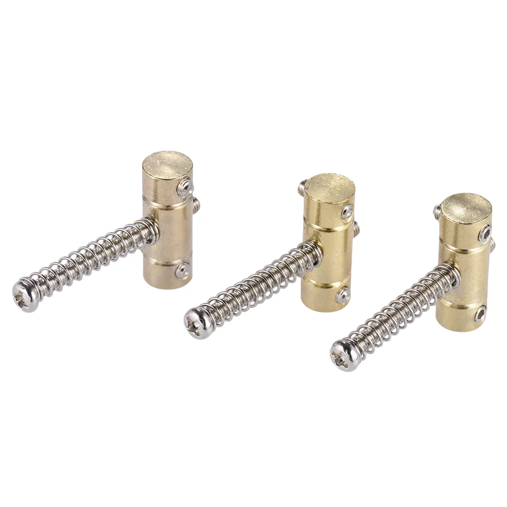 3pcs Brass Guitar Bridge Compensated Saddles for Tele Telecaster Replacement Part
3pcs Brass Guitar Bridge Compensated Saddles for Tele Telecaster Replacement Part