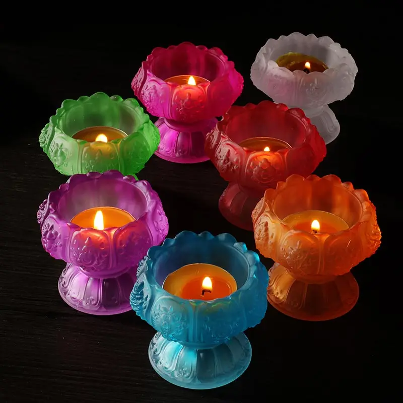 7pcs/set Tibetan Colorful Resin 6cm Buddhist Sacrificed Eight Auspicious Symbol Clear Pattern Decorate Butter Lamp Holder Sets
7pcs/set Tibetan Colorful Resin 6cm Buddhist Sacrificed Eight Auspicious Symbol Clear Pattern Decorate Butter Lamp Holder Sets