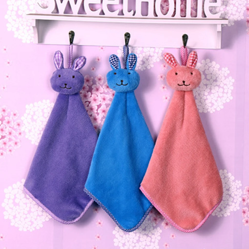 Cartoon Rabbit Coral velvet Towel Dry Hands Cloth Dishcloth Kitchen Bathroom Towel Hanging
Cartoon Rabbit Coral velvet Towel Dry Hands Cloth Dishcloth Kitchen Bathroom Towel Hanging