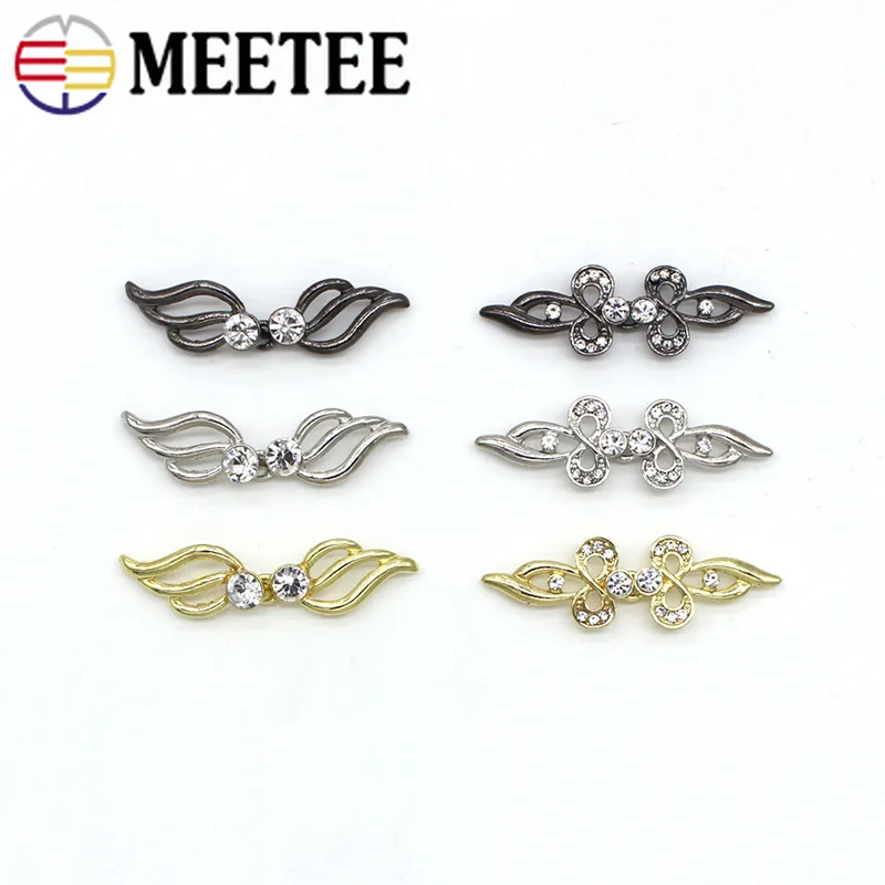 5/10Pairs Rhinestones Metal Buttons Retro Windbreaker Fur Decorative Buckles Coat Shawl Metal Buckles DIY Sewing Accessories
5/10Pairs Rhinestones Metal Buttons Retro Windbreaker Fur Decorative Buckles Coat Shawl Metal Buckles DIY Sewing Accessories