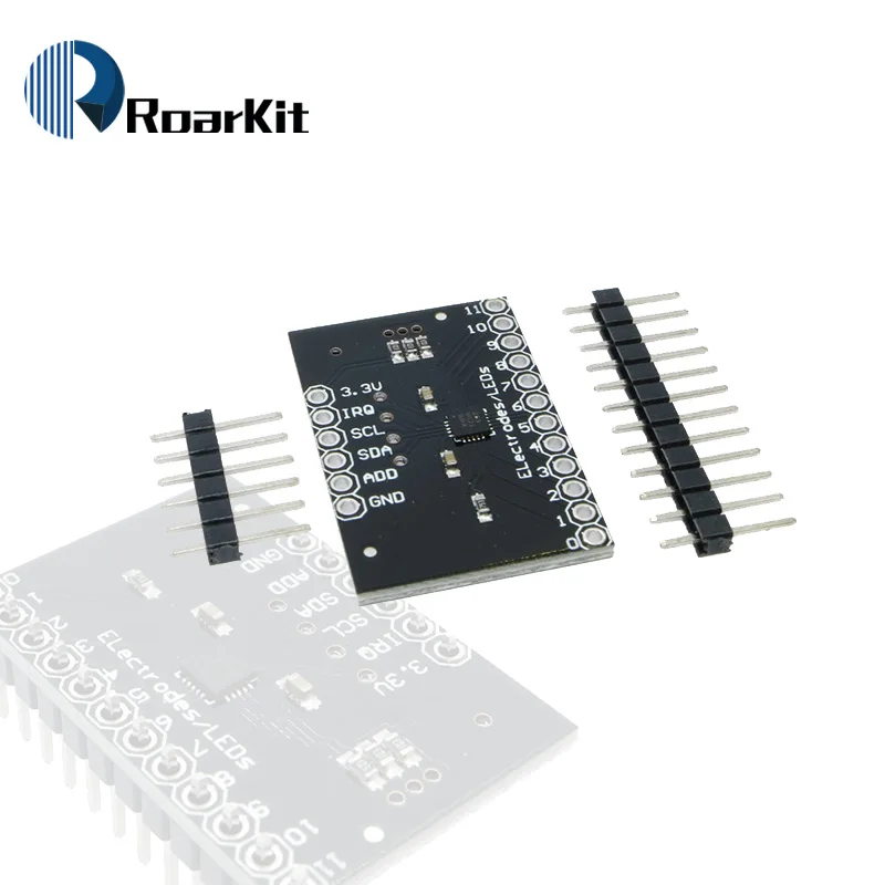 MPR121 Breakout v12 Proximity Capacitive Touch Sensor Controller Keyboard Development Board
MPR121 Breakout v12 Proximity Capacitive Touch Sensor Controller Keyboard Development Board