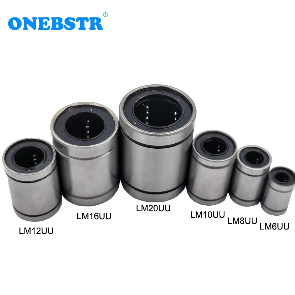 Linear Bearing Slide LM6UU LM8UU LM10UU LM12UU LM16UU LM20UU Linear Motion CNC for Rods Liner Rail 3D Printer parts freeshipping
Linear Bearing Slide LM6UU LM8UU LM10UU LM12UU LM16UU LM20UU Linear Motion CNC for Rods Liner Rail 3D Printer parts freeshipping