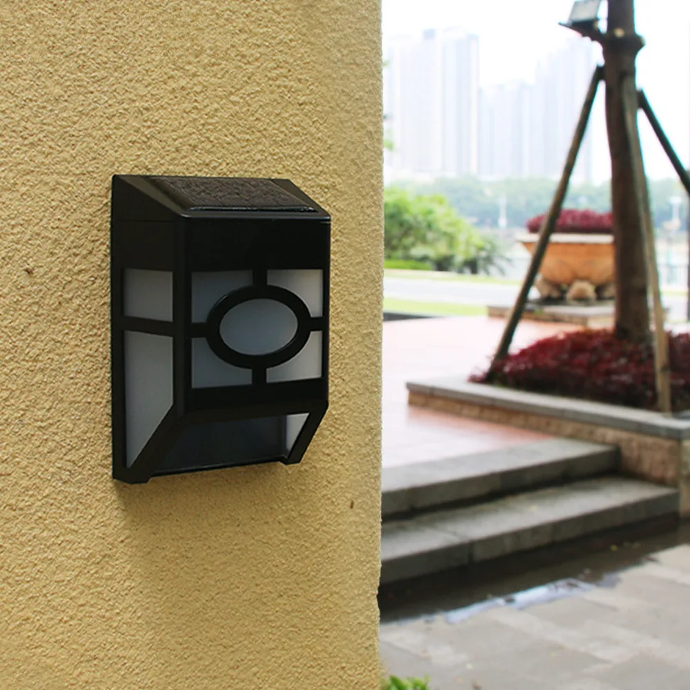 Solar Lamp Lights Solar Wall Lights Ip44 Waterproof Warm White Night Light 2 Leds Outdoor Decor Lamp Morden Outdoor Lighting
Solar Lamp Lights Solar Wall Lights Ip44 Waterproof Warm White Night Light 2 Leds Outdoor Decor Lamp Morden Outdoor Lighting
