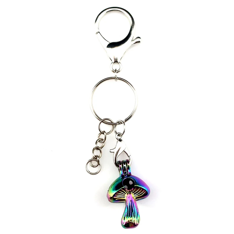 Key Chains Keychain Silver Plated Key Ring Clasp With Mushroom Beads Cage Locket Y676 Fun Gift
Key Chains Keychain Silver Plated Key Ring Clasp With Mushroom Beads Cage Locket Y676 Fun Gift