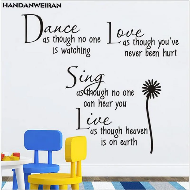 1pcs English poetry alphabet wall sticker home decoration Dance Daisy carved rumors wall stickers forlivingroom25*70cm
1pcs English poetry alphabet wall sticker home decoration Dance Daisy carved rumors wall stickers forlivingroom25*70cm