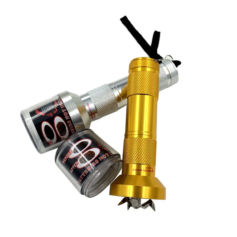 Flashlight Electric Herb Grinder Filter Screen Metal Alumium Alloy Smoking Accessories Tobacco Crusher Handheld Chopper
Flashlight Electric Herb Grinder Filter Screen Metal Alumium Alloy Smoking Accessories Tobacco Crusher Handheld Chopper