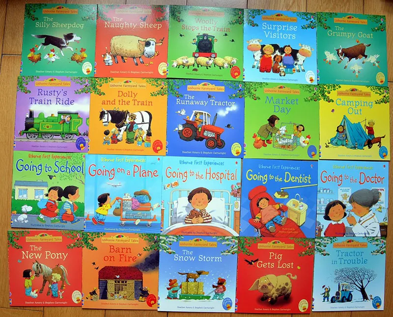15*15cm 20pcs/set Children Color Picture English Book Famous Farm Tales Story Educational Early Learning Preschool Reading Skill
15*15cm 20pcs/set Children Color Picture English Book Famous Farm Tales Story Educational Early Learning Preschool Reading Skill