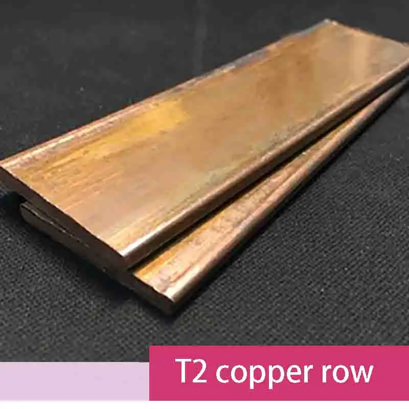 T2 copper row plate red copper row pure copper strip grounding copper strip thickness 3mm-8mm
T2 copper row plate red copper row pure copper strip grounding copper strip thickness 3mm-8mm