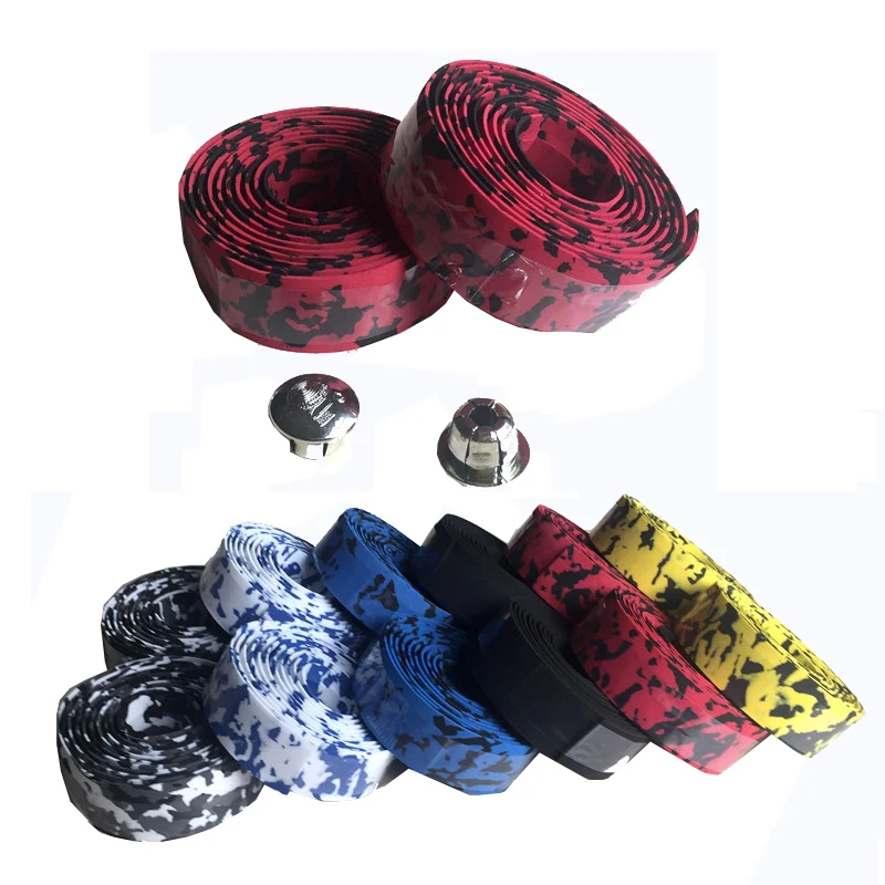 2M Road Bicycle Handlebar Tape Camouflage Racing Bike Handle Bar Tape Belt EVA Colorful Cycling Handlebar Cork Straps Tapes Wrap 
2M Road Bicycle Handlebar Tape Camouflage Racing Bike Handle Bar Tape Belt EVA Colorful Cycling Handlebar Cork Straps Tapes Wrap