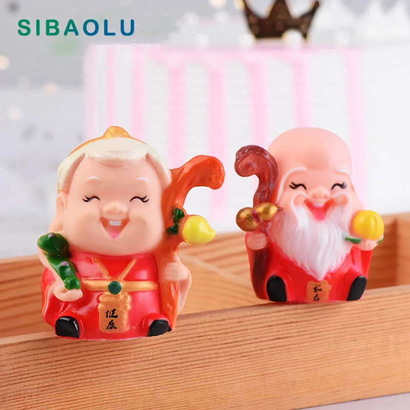 Long Life Grandma Grandpa Chinese figurine cartoon character fairy garden home miniature ornament desk decoration DIY accessory
Long Life Grandma Grandpa Chinese figurine cartoon character fairy garden home miniature ornament desk decoration DIY accessory