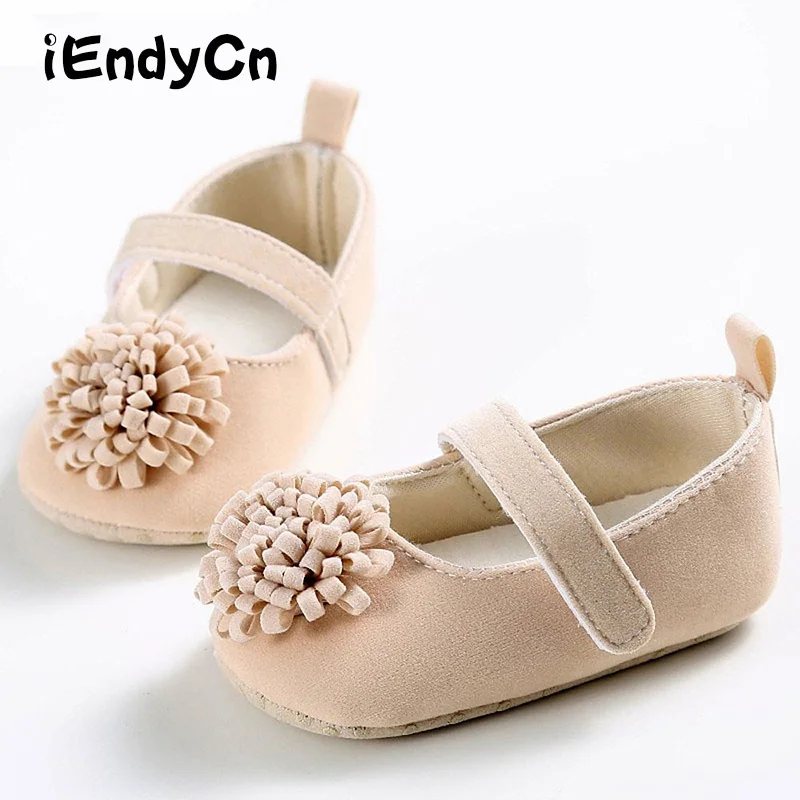 Фото Baby Girl Crib Shoes 0-1 Year old Summer Newborn Soft Bottom Flowers Princess Series YD221R | Мать и ребенок