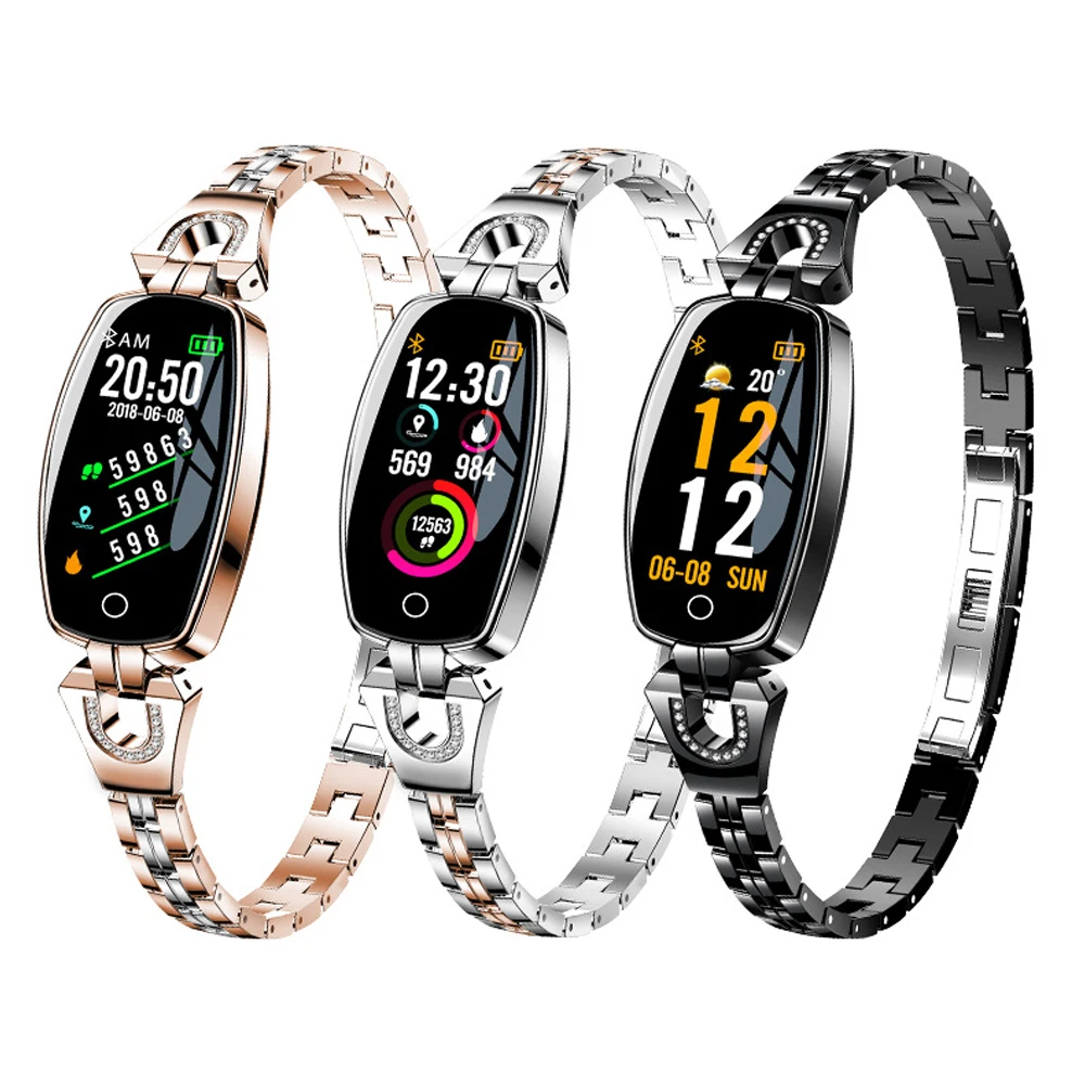 BOX-W new H8 smart bracelet HD color weather forecast waterproof heart rate blood pressure detection female bracelet
BOX-W new H8 smart bracelet HD color weather forecast waterproof heart rate blood pressure detection female bracelet