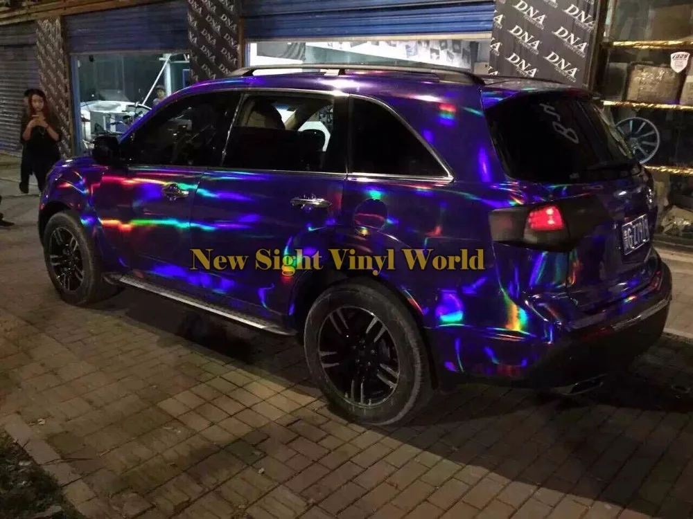 Purple-Rainbow-Chrome-Holographic-Vinyl-Sheet (4)
