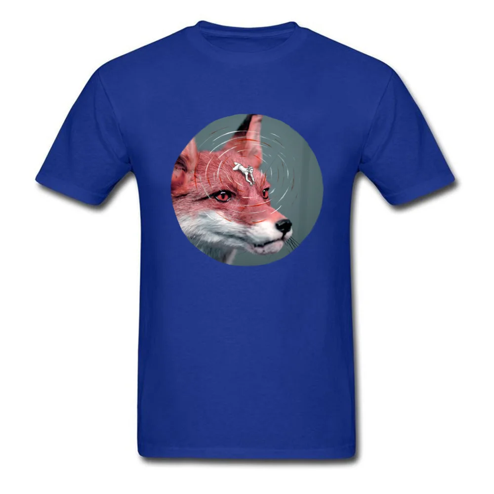 Men Top T-shirts Leisure Crazy Tops Shirts 100% Cotton Crewneck Short Sleeve Printing T Shirt Summer/Fall Free Shipping Foxy Rider A re visit blue