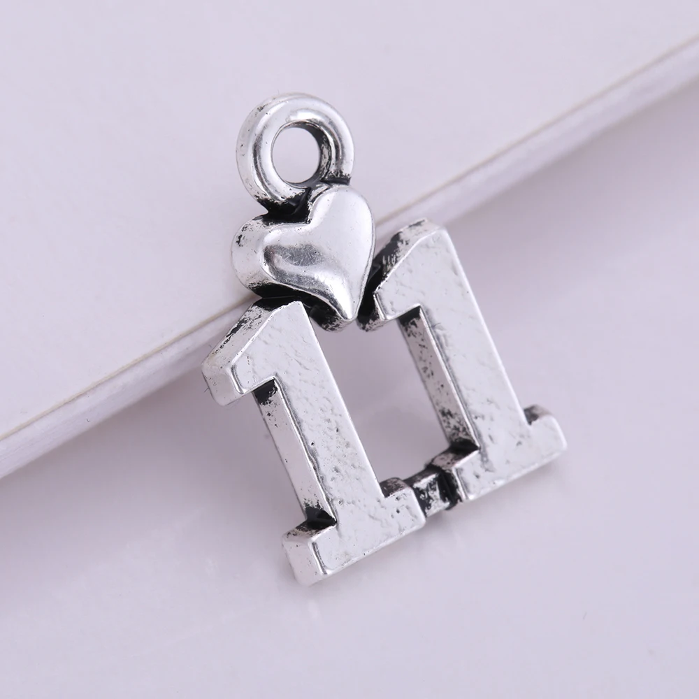 EUEAVAN 30pcs Zinc Alloy DIY Birthday Lucky Number Charm From 10-20 and 97-100 Fit Necklace Bracelet Metal Jewelry Accessory
EUEAVAN 30pcs Zinc Alloy DIY Birthday Lucky Number Charm From 10-20 and 97-100 Fit Necklace Bracelet Metal Jewelry Accessory