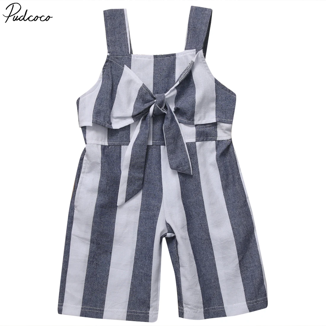 Helen115 Lovely Kid Baby Girls Summer Striped With Bow Sleeveless Square Collar Bodysuit 2-7Years
Helen115 Lovely Kid Baby Girls Summer Striped With Bow Sleeveless Square Collar Bodysuit 2-7Years