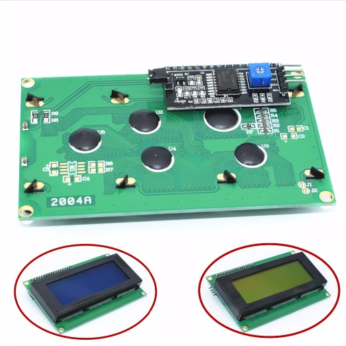 10PCS LCD2004+I2C 2004 20x4 2004A blue/green screen HD44780 Character LCD/w IIC/I2C Serial Interface Adapter Module
10PCS LCD2004+I2C 2004 20x4 2004A blue/green screen HD44780 Character LCD/w IIC/I2C Serial Interface Adapter Module