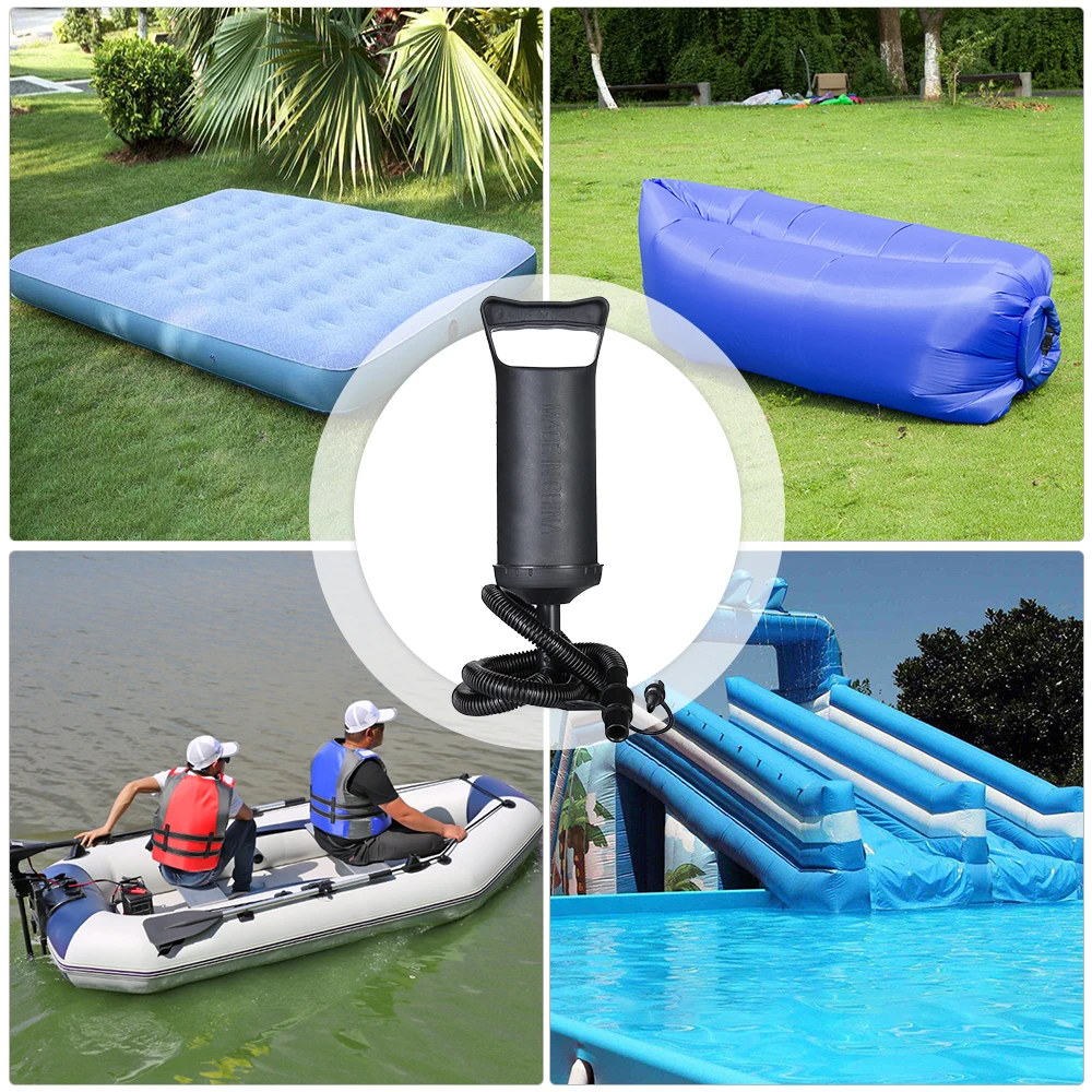 KKmoon Manual Air Pump for Inflatables Double Quick Air Volume Heavy Duty PP Plastic High Output Hand Pump Quick Air Pump
KKmoon Manual Air Pump for Inflatables Double Quick Air Volume Heavy Duty PP Plastic High Output Hand Pump Quick Air Pump