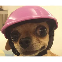 Biker-Hat Helmets Puppy Motorcycle-Protect Dog Doggie for Sports Cat Pets Ridding-Cap