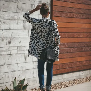 Autumn Winter Women Long Open Stitch Knitted Cardigan Outwear Long Sleeve Leopard Print Sweater Cardigan
Autumn Winter Women Long Open Stitch Knitted Cardigan Outwear Long Sleeve Leopard Print Sweater Cardigan