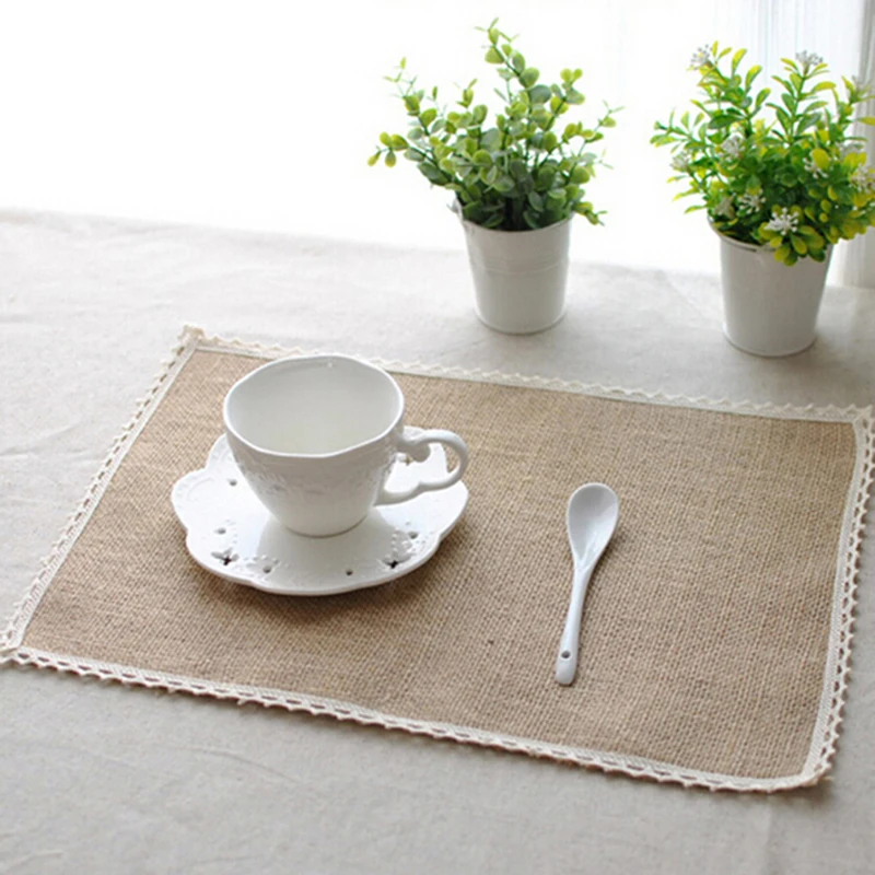 1pc Cottne Linen Placemat Pad Coasters Kitchen Table Mats Knitting Bowl Mats Padding Mat Insulation Pad Kitchen Accessories
1pc Cottne Linen Placemat Pad Coasters Kitchen Table Mats Knitting Bowl Mats Padding Mat Insulation Pad Kitchen Accessories