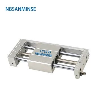 CY1S 25mm Bore Coupled Rodless Cylinder Air Slide Type Pneumatic Magnetically SMC Type Automation Printing Textile Machine
CY1S 25mm Bore Coupled Rodless Cylinder Air Slide Type Pneumatic Magnetically SMC Type Automation Printing Textile Machine