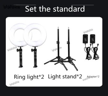 LED small adjustable light studio photography lamp set shooting photo light soft Light video lamp kit CD50 T13
LED small adjustable light studio photography lamp set shooting photo light soft Light video lamp kit CD50 T13