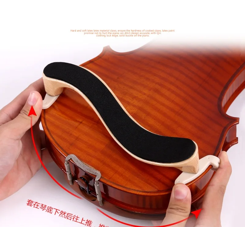 Children violin shoulder pads 1/8 1/2 1/4 3/4 4/4 wooden beginner shoulder pads adult shoulder pads adjustable
Children violin shoulder pads 1/8 1/2 1/4 3/4 4/4 wooden beginner shoulder pads adult shoulder pads adjustable