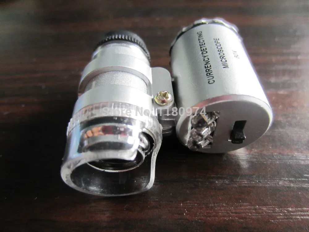1pc microscope,Jeweller LED 60x Magnifier,Mini diamond gemstone jade gold silver testing loupe magnifier Pocket Zoom Microscope
1pc microscope,Jeweller LED 60x Magnifier,Mini diamond gemstone jade gold silver testing loupe magnifier Pocket Zoom Microscope