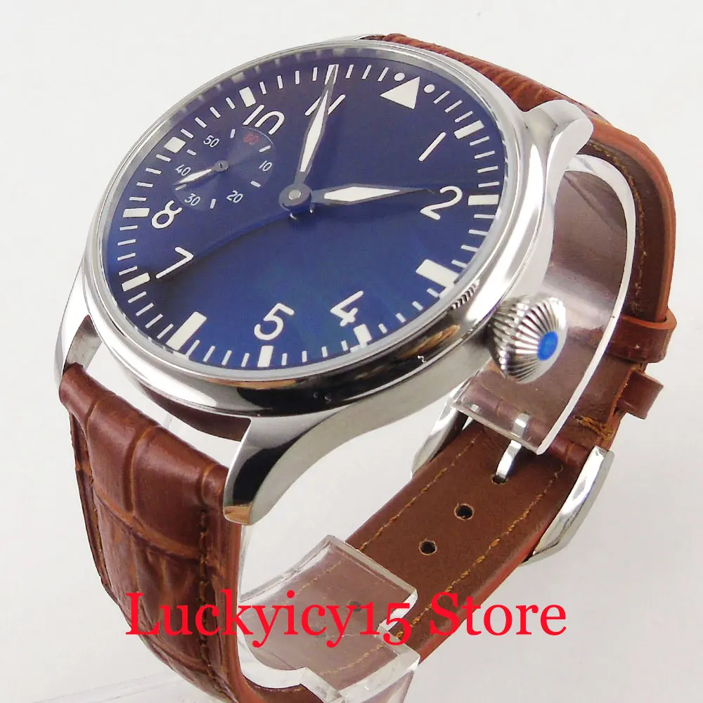 Top Quality Nologo Mechanical Hand winding Men's Watch Classic Brown Leather Strap 6497 Movement
Top Quality Nologo Mechanical Hand winding Men's Watch Classic Brown Leather Strap 6497 Movement