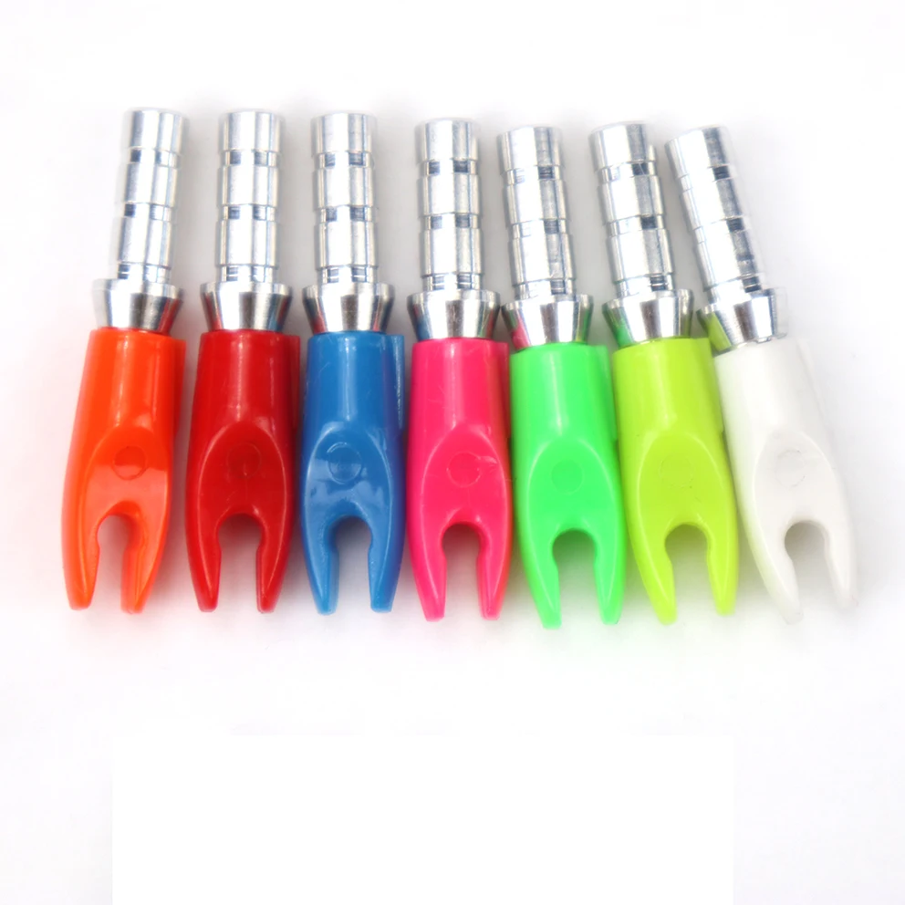 12pcs 6 Color Plastic Arrow PinNock With Aluminum Pin For ID4.2mm Arrow Archery DIY Arrow Accessory
12pcs 6 Color Plastic Arrow PinNock With Aluminum Pin For ID4.2mm Arrow Archery DIY Arrow Accessory