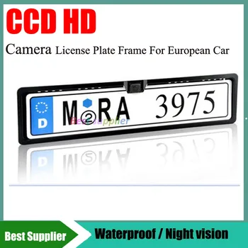 CCD HD European size license plate frame with car reversing rearview camera rear camera night vision
CCD HD European size license plate frame with car reversing rearview camera rear camera night vision