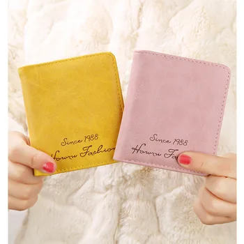 Nubuck Leather Slim Wallets for Ladies High Capacity Women Solid Short Purses Multi Credit Card Holders Small Student Money Bag
Nubuck Leather Slim Wallets for Ladies High Capacity Women Solid Short Purses Multi Credit Card Holders Small Student Money Bag
