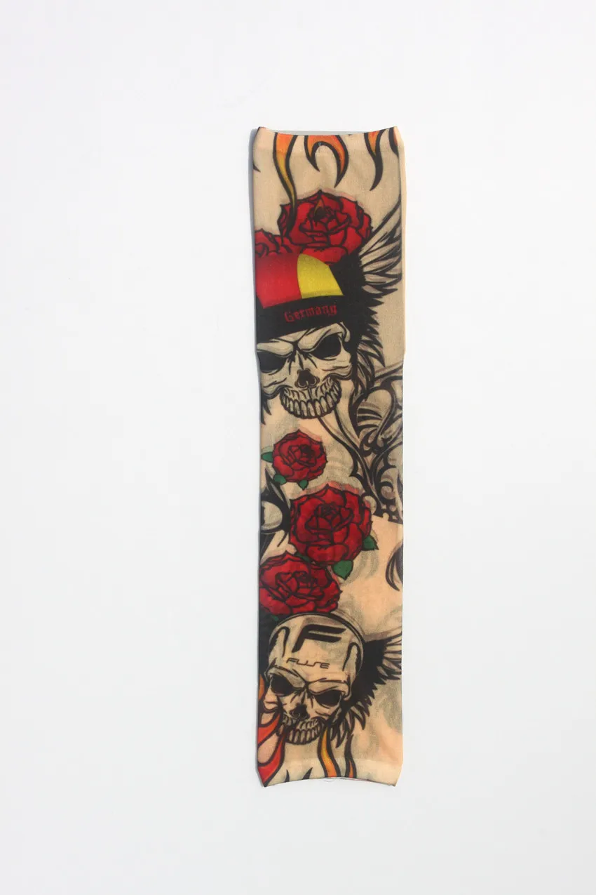 Only 1 pcs W59 Skull with Wing Temporary Fake Tattoo Art Sleeve Cool Beaut Sexy tattoo sleeve | Красота и здоровье