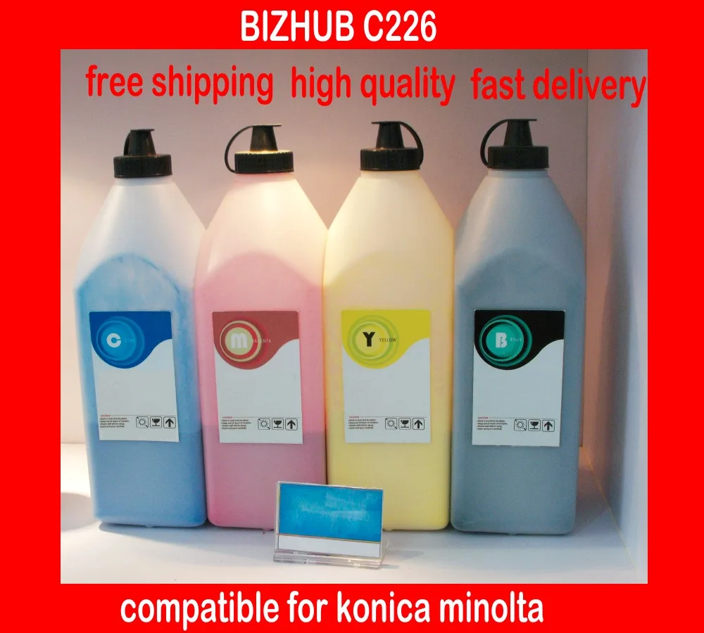 Free Shipping Compatible for Konica Minolta Bizhub c226 / 226 Color Toner Powder 4KG Bizhub 226 Color Powder Reill c226 KCMY 4KG
Free Shipping Compatible for Konica Minolta Bizhub c226 / 226 Color Toner Powder 4KG Bizhub 226 Color Powder Reill c226 KCMY 4KG