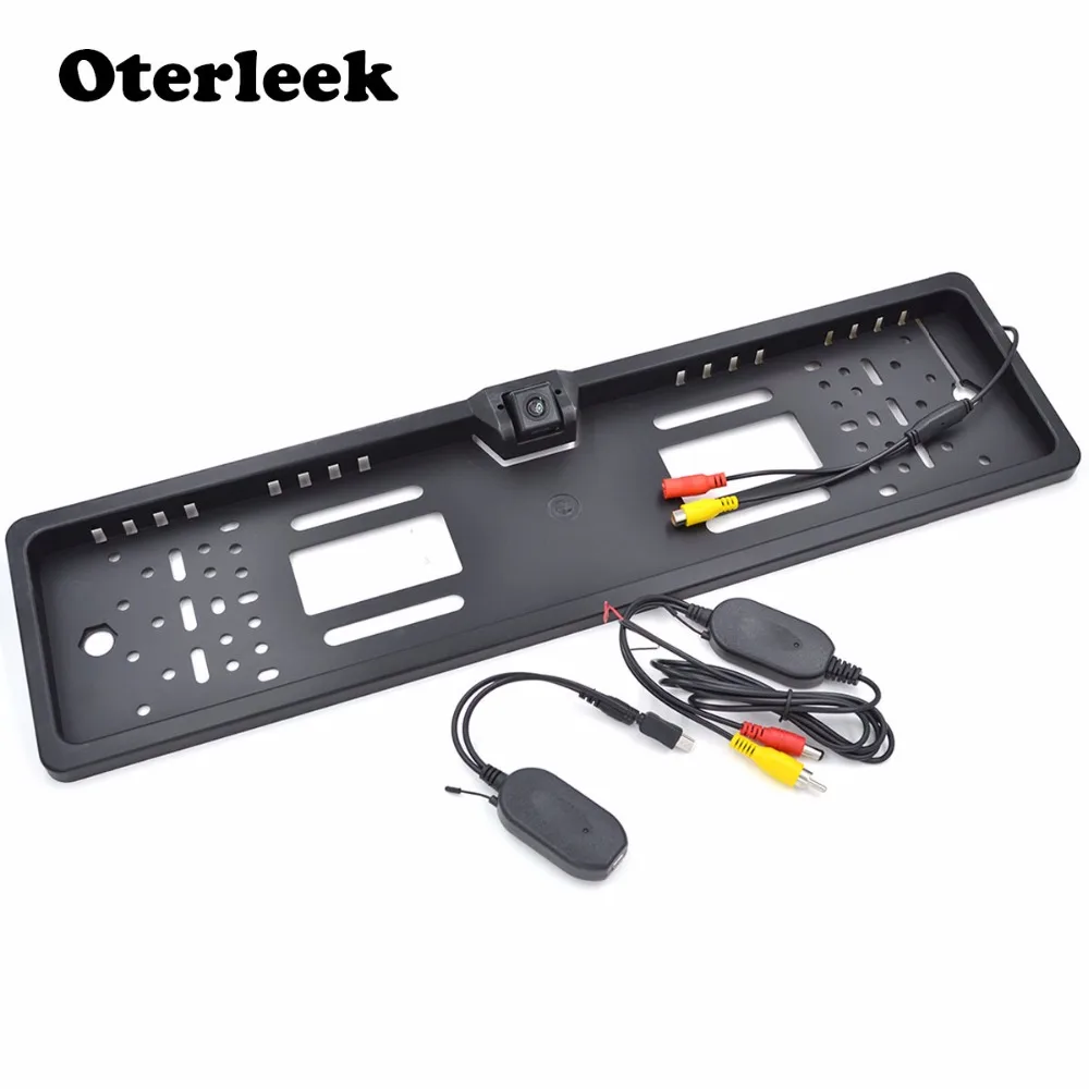 2.4 GHZ wireless Car Rear View Camera Reverse backup Camera rearview parking Camera EU European Car License Plate Frame Camera
2.4 GHZ wireless Car Rear View Camera Reverse backup Camera rearview parking Camera EU European Car License Plate Frame Camera