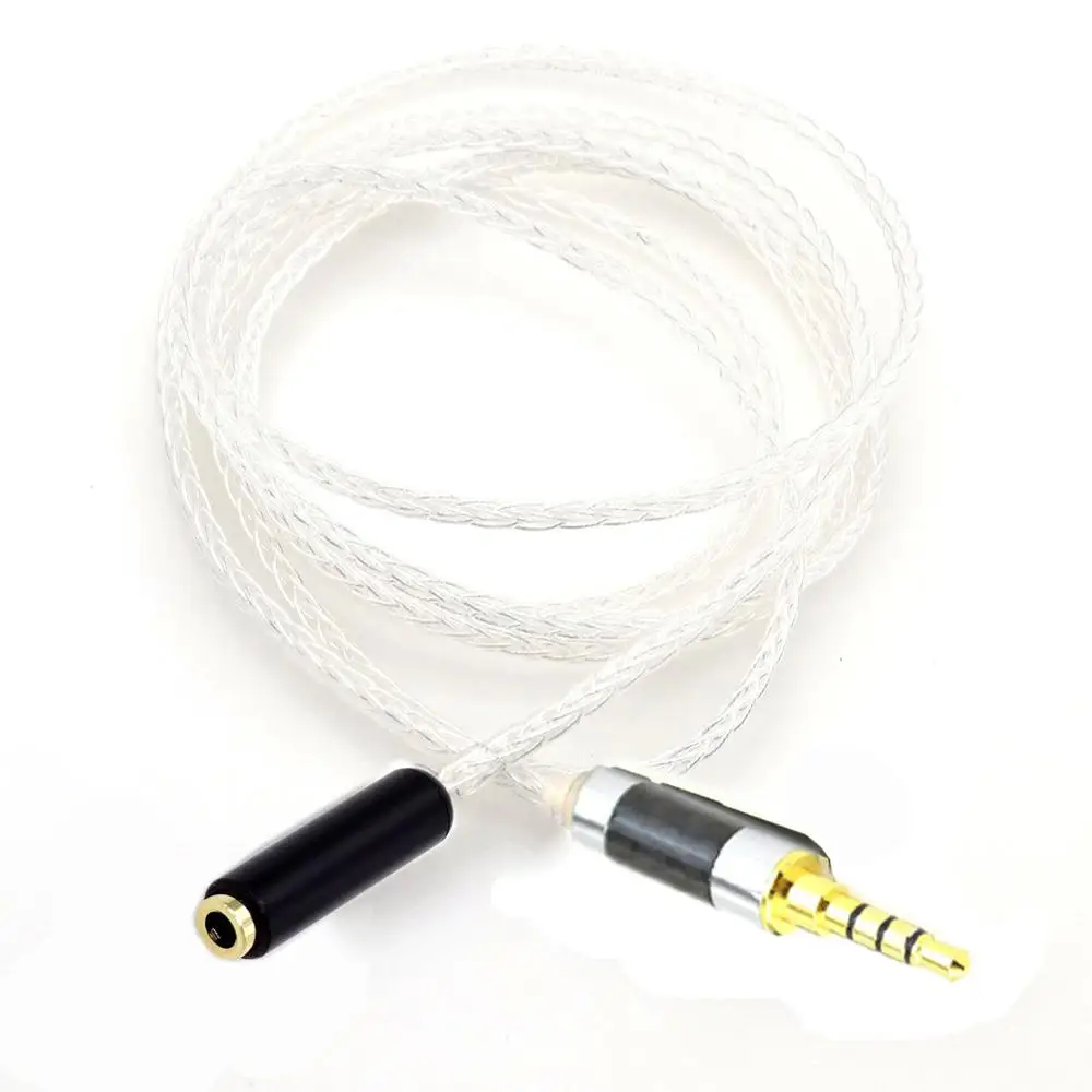 Haldane 3.5mm TRRS Balanced Male to 3.5mm TRRS Balanced Female Hi-End Audio Adapter 7N Silver Plated Cable
Haldane 3.5mm TRRS Balanced Male to 3.5mm TRRS Balanced Female Hi-End Audio Adapter 7N Silver Plated Cable