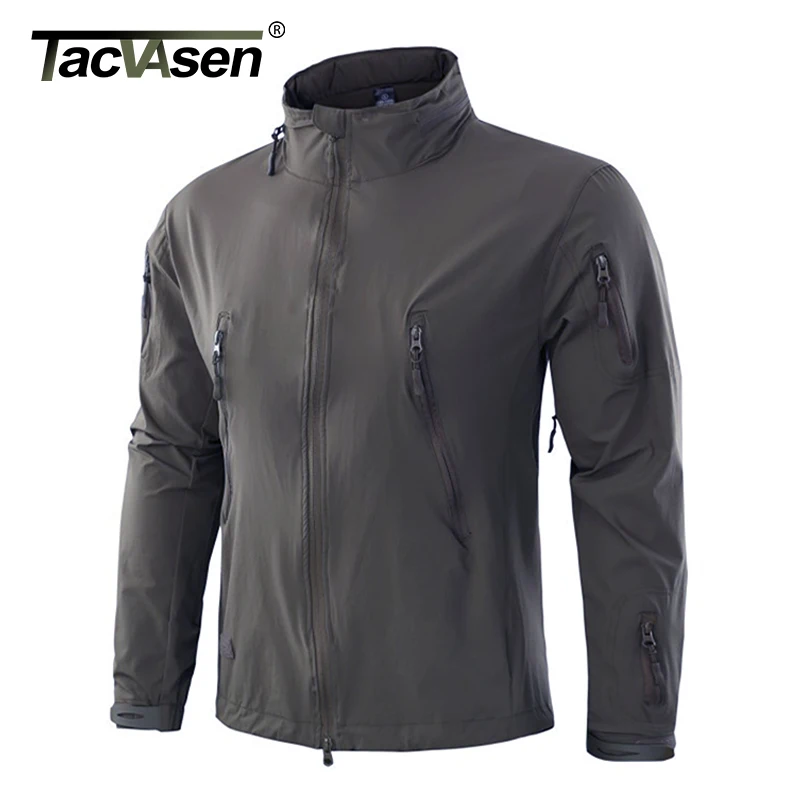 TACVASEN Military Tactical Jacket Coat Men Autumn Windbreaker Waterproof Lightweight Jacket Outwear With Hidden Hoody YWWS-008
TACVASEN Military Tactical Jacket Coat Men Autumn Windbreaker Waterproof Lightweight Jacket Outwear With Hidden Hoody YWWS-008