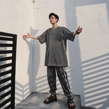 2019 Spring And Summer New Thin Ins Net Red Section Custom Gold Silk Fabric Loose Solid Color Cotton Two-piece
2019 Spring And Summer New Thin Ins Net Red Section Custom Gold Silk Fabric Loose Solid Color Cotton Two-piece