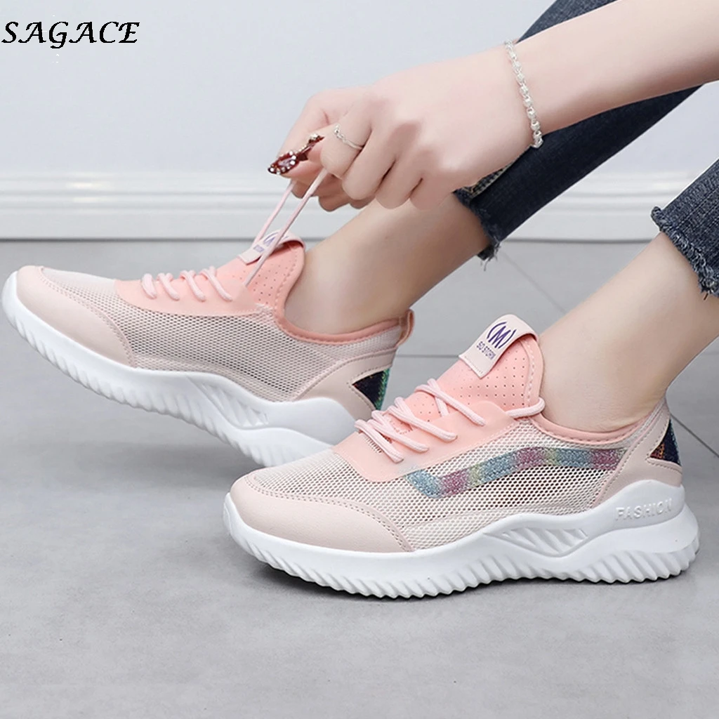 SAGACE platform sneakers women Comfortable Breathable Flat Shoes Woman Summer Ladies Casual Shoes Lightweight Soft Zapatos Mujer
SAGACE platform sneakers women Comfortable Breathable Flat Shoes Woman Summer Ladies Casual Shoes Lightweight Soft Zapatos Mujer